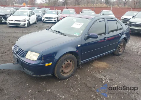 2002 Volkswagen Jetta Gl из США, поврежденный, VIN 3VWRK69M62M037898